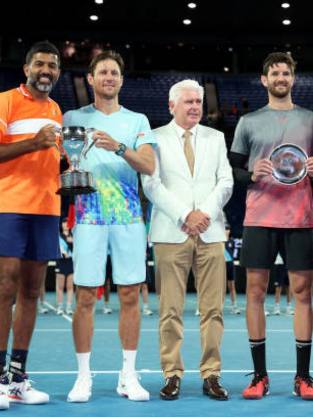 Rohan Bopanna, at 43, makes history as the oldest World No. 1 in men’s doubles at Australian Open 2024