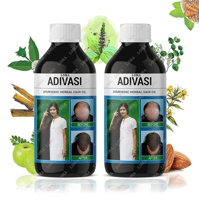 Adivasi hair oil : It grows faster & dense hair